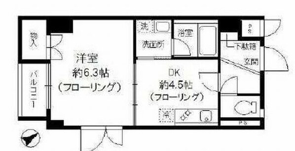 スプリーム九段の物件間取画像